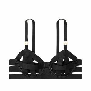 NWT Victoria's Secret Very Sexy Unlined Banded Strappy Bra 36D